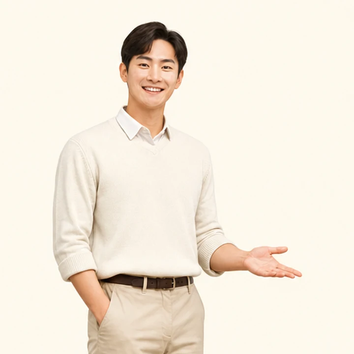 무직자 장기렌트카 상담 신청을 안내하는 담당자